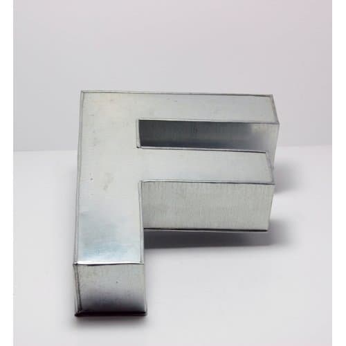 14” Alphabet Shape Cake Tin Mould Pan - Name The Cake – A to Z All Letters (F)