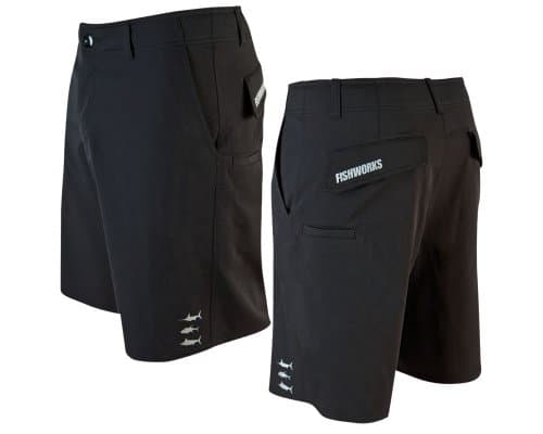 Fishworks Clipperton Stretch Boardshorts - Black - Size 40