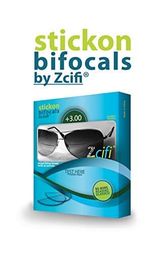 Zcifi Stick-on Bifocals +3.00