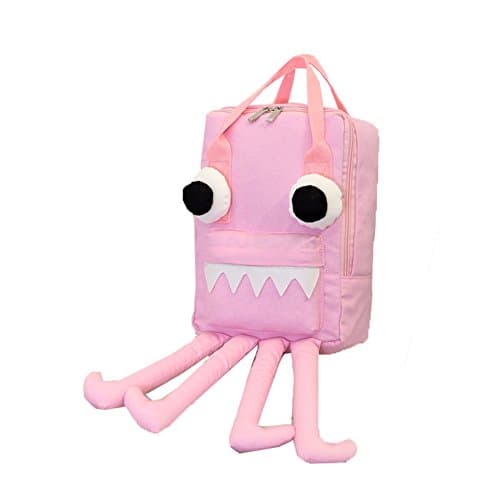 Chrishabag Chic Octopus Toddlers Backpack Children's Shoulders Bag Light Handbag Pink 20x12x27cm