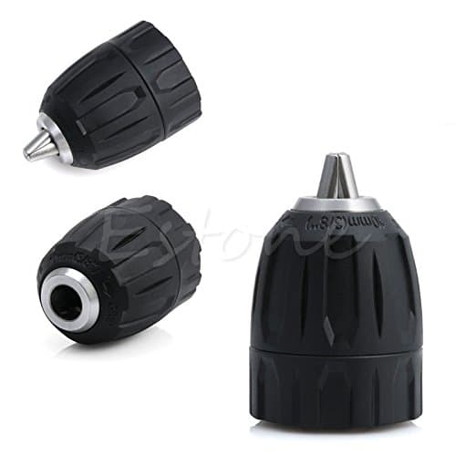 High Five Store : 0.8-10MM Capacity 3/8-24UNF Mount Keyless Thread Hand Tool Drill Chuck New