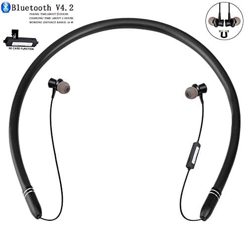 Stealkart Redmi Mi Note 5 Pro, Redmi 6 Pro, 6A, Redmi Y2, Mi A2, Redmi 5, Redmi 4, Mi A1, Y2, Mi Note 7 Pro Wireless Bluetooth Headphones, Headset with Mic & Volume Button Earphone for Mi Note 5 Pro