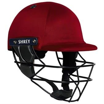 Shrey Armor Cricket Helmet Maroon Boys