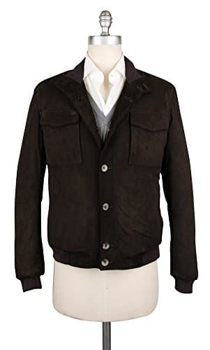 New Luigi Borrelli Dark Brown Jacket 36/46