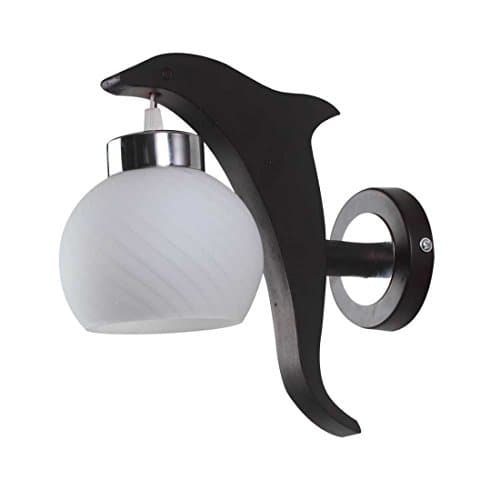 LeArc Designer Lighting : WL2001 : Contemporary Glass-Metal-Wood Wall Lights