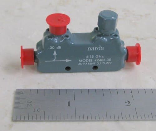 Narda Microwave 4246B-30 Directional Coupler 6-18 GHz
