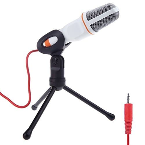 Jeystar Professional Condenser Microphone Audio Studio Mic Sound Recording for Computer PC Notebook