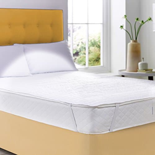 Sleep Better with Supersoft Hotel Quality Luxury Quilted. Extra Deep for Deep relaxing sleep. Super-soft Mattress Protector Hypo Allergenic and Microfibre. FreePost UK (Double size)