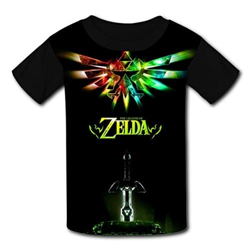 FFxu6 Children Cool zel-Da Picture Polyester Tee M