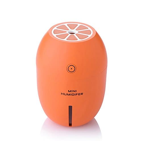 Humidifier, Air Purifier, Portable USB Humidifier, KOOZIMO Steam Diffuser Mist Office Room Humidifier (Orange)