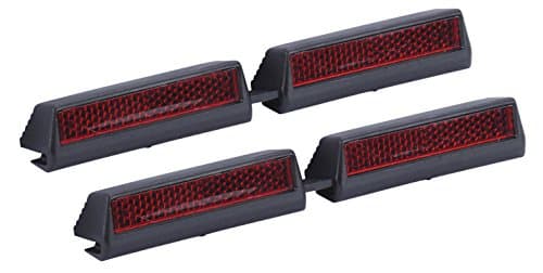 HR Imotion Door Edge - Reflector Set - 2 pcs. Each 158 mm Long [Self-Adhesive | Made in Germany | Vehicle & Home] - 12110101