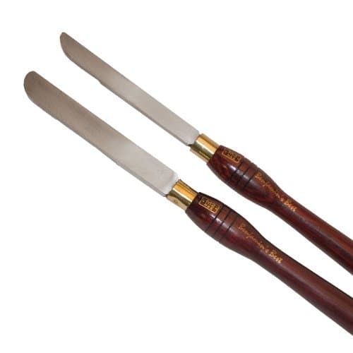 PSI WoodworkingProducts LCSIDE2 Round Side Scraper Chisels, 2-Piece Set