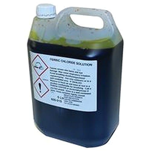 ETCHANT LIQUID 5L Chemicals Ferric Chloride by MEGA6475
