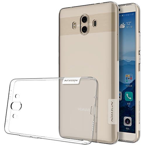 Huawei Mate 10 Case, Nillkin Crystal Clear Scratch Resistant Soft TPU Ultra Slim Thin Lightweight Transparent Cover Case for Huawei Mate 10 2017 (Clear)