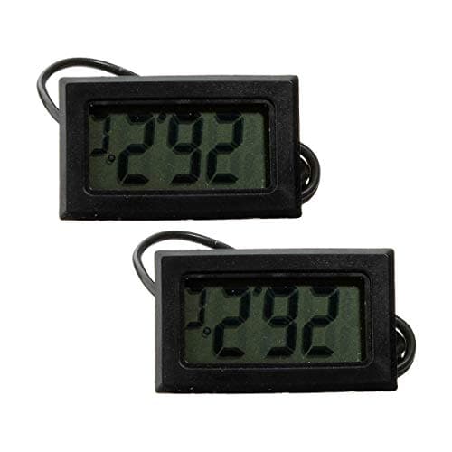 AFCN 2x LCD Thermometer temperature Meter Ger Tester Indicator -50 Degree to + 110 Degree sensor