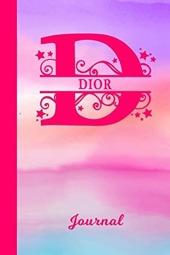 Dior Journal: Personalized Custom First Name Personal Writing Diary | Cute Pink & Purple Watercolor Effect Cover | Daily Journal for Journalists & ... Write about your Life Experiences & Interests Paperback – 17 Aug 2019