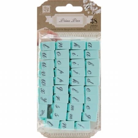 Press Alphabet Stamp Set .25 Characters 38/Pkg-#1