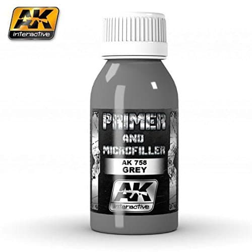 Ak Interactive Ak758 Xtreme Metal Line Grey Primer And Microfiller 100Ml