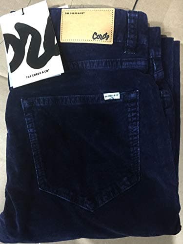Cords Velvet Pants 31/32 Blue