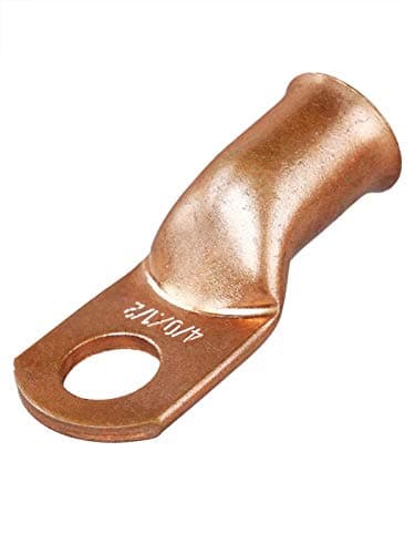 Welding Copper Cable Lugs 4/0 AWG Cable 1/2" Stud Eyelet Lug,5 Pack