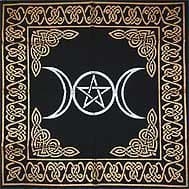 Ritual Tools - Altar Cloth Triple Goddess by Ritual Magick