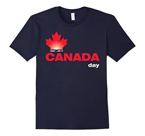 Men's Canada day 2017 TShirt XL Navy