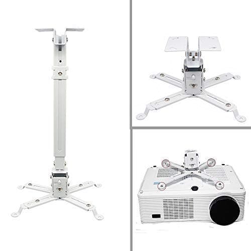 Rissachi 3 Feet Projector Ceiling Mount Stand Bracket with Weight Capacity 20 kg