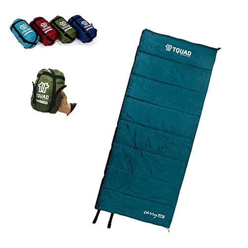 Lightweight Sleeping Bag for Backpacking, Camping, Hiking, Travel in Compact Compressable Sack for Kids Men Women