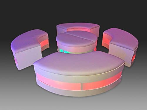 Glow Circular/ Serpentine Lounge Set (6 Piece Set)