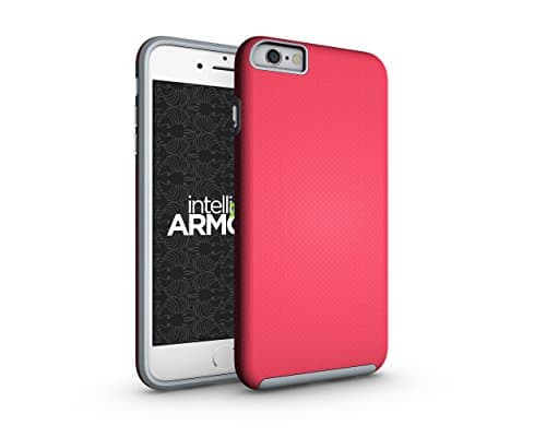 iPhone 7 Case, intelliARMOR Apple Sentry Series [Pink] Ultra Rugged - The Smarter iPhone Case