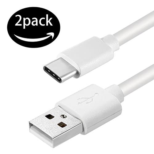 USB Type C Cable 2Pack 4.9Ft 6.6Ft Senhomtog USB A to C Cable with Reversible Connector for Samsung Galaxy Note 8,S8 Plus,LG G6 G5 V30 V20,Google Pixel,Nexus 6p/5x,Nintendo Switch,Macbook 12''and More