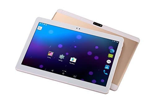 10 inch Tablet PC 1280X800 IPS Octa Core RAM 4GB ROM 64GB 8.0MP 3G Dual sim card Phone Call Android 5.1 GPS（Gold)