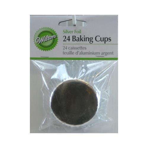 Wilton Baking Cups - Silver Foil - Standard (Pack of 3)