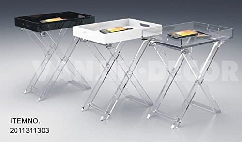 Multi-color Folding Acrylic Tray Table,Perspex Sofa Tables