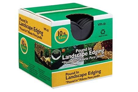 Valley ViewVPI-10 No Dig Earth Lawn Edging, 10' Long, Black
