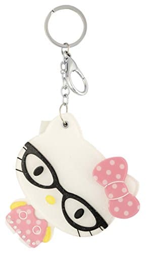 Kairos Hello Kitty Mirror Sliding Keychain Bag Hook Key Chain (Mirror-HK)
