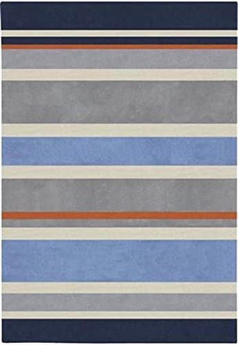 Hand Tufted Grasse Stripe Rug (4'10 x 7')