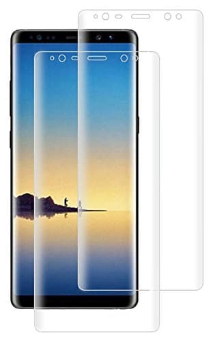Goreson [Full Coverage] PET Soft Flexible TPU Film, [2 Pack] Samsung Galaxy Note 8 Screen Protector (Case Friendly), with Lifetime Replacement Warranty