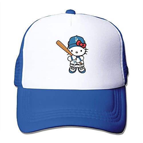 Adult Kitty Dodgers Classic Dad Hat Adjustable Baseball Caps Snapback