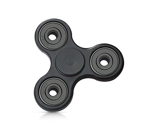 Hand spinner Tri-Spinner Fidget Toy High Speed killing time Best Stress Reducer for ADD, ADHD, Anxiety and Adult Children By MissDill(Black)