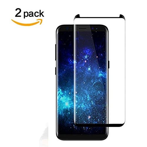 Samsung Galaxy S8 Plus Screen Protector,WEIPAI Full Coverage HD Case Friendly Tempered Glass Screen Protector (2 Pack)