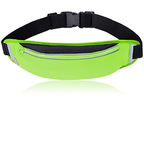 Adjustable Elastic Waist Pack/Bag/Pouch/Hip Pack/Bum Bag,Womens/Mens Running Belt Fitness Belt,Travel Hiking Workout GYM Large Funny Fanny Pack for Women/Men/Kids/iPhone X/8 Plus/8/7 Plus/7/6S/Samsung