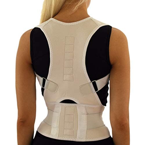 Posture Corrector Adjustable Back Brace Support Corset Men and Women Magnetic Corrector Postural Lumbar Corset Braace Belts S-XXL