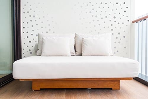 100 Silver Metallic Polka Dot Wall Stickers Wall Decals Silver Wall Art Vinyl Wall Stickers Home Decor
