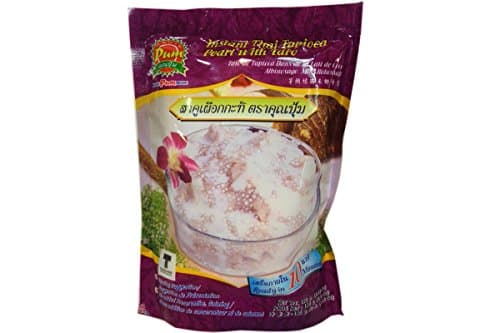 Instant Thai Tapioca Pearl with Taro - 6.34oz (Pack of 3)