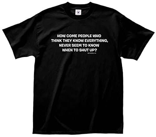 People Who Think Tee T-Shirt Size M