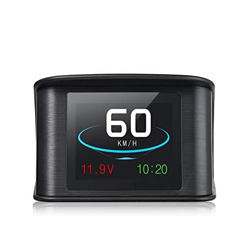 2.6"HUD GPS Vision Head UP Display Head High Intelligent Digital LCD Meter 9V to 16V Driving Speed Voltage Driving Total Distance Driving Time