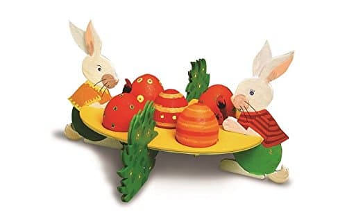 Easter Bunny Egg Holder European 3D Puzzle DIY Craft Kit ; Arts and Crafts, Model Kit
