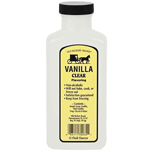 Imitation Clear Vanilla Flavoring, 12-ounces