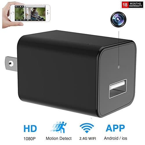 Wifi Surveillance Hidden Camera Samrtcam 1080P Motion Detect Alert Message Wall Camera Real Remote View For IOS and Andriod